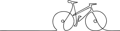 bike line drawing