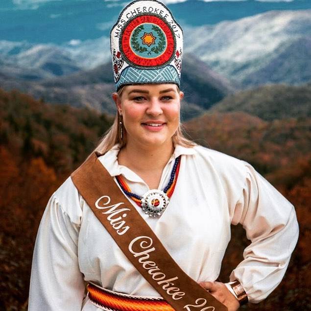 Faith Long, Miss Cherokee in 2017-2018