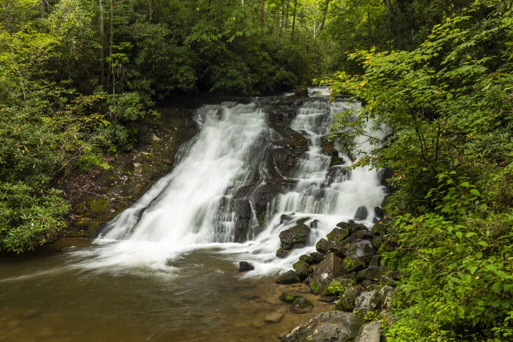 image of indian creek falls waterfall