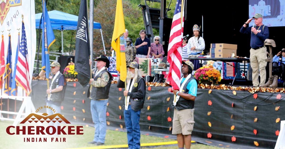 veteran’s day Honoring veterans at the Cherokee Indian Fair Veteran's Day